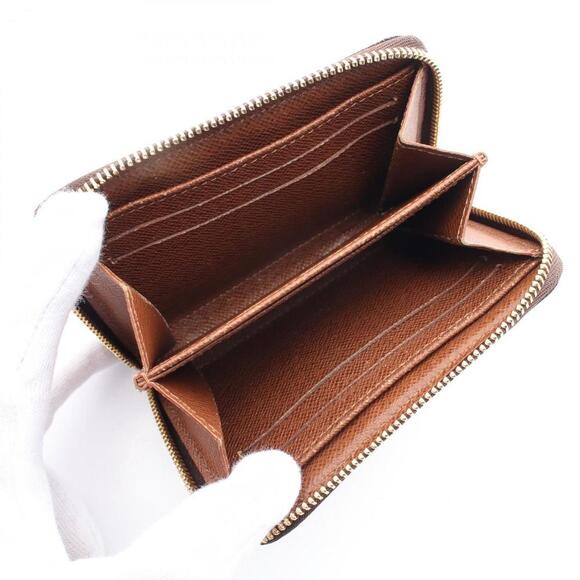 LOUIS VUITTON Brown Monogram Coated Canvas Wallet - Picture 4 of 10